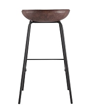 Барный стул Stool Group Турин коричневая экокожа черные ножки 8319TB BROWN 2