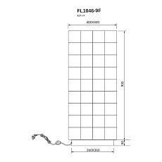 Торшер Fluorite Basis FL1046-9F 4