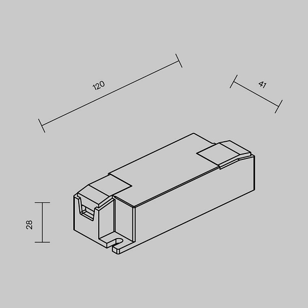 Источник тока Maytoni Lighting control 771004 изображение 4 Источник тока Maytoni Lighting control 771004 Фото № 4