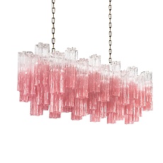 Подвесная люстра Loft IT Murano 10580/1000R Clear pink 2