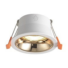 Встраиваемый светильник Crystal Lux CLT 081C WH-GO 4