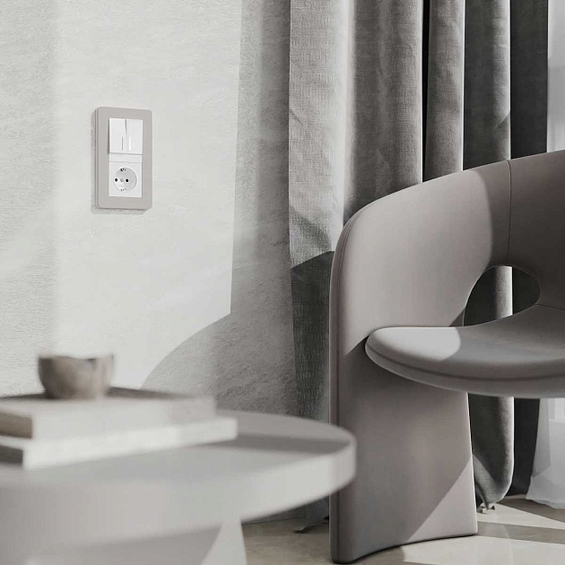 Розетка с заземлением Werkel белый W1171001 4690389155116 изображение 5 Розетка с заземлением Werkel белый W1171001 4690389155116 Фото № 5