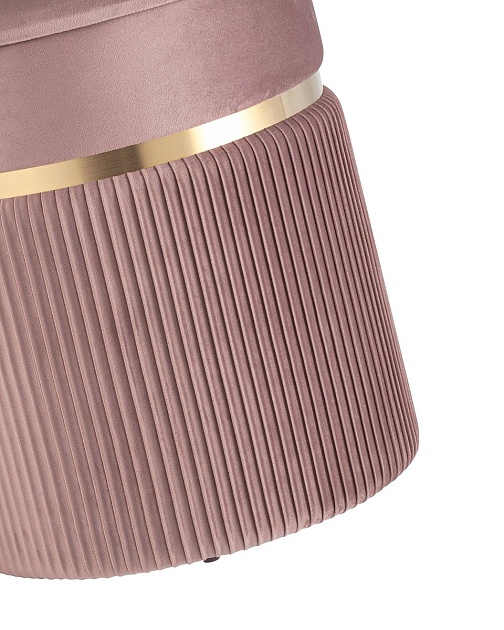 Пуф Stool Group Миранда с ящиком велюр розовый 19B352VA-8167-30 Фото № 5