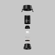 Стекло для пылевлагозащиты IP 44 для светильников серии Омут / Dip 10Вт Maytoni Technical Downlight Dip Glass001-D35 4