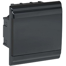 PRIME Корпус пластиковый ЩРВ-П-6 модулей встраиваемый черный IP41 IEK MKP13-V-01-06-41-K02
