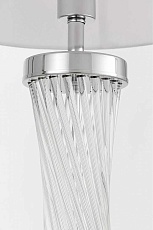 Настольная лампа Lumina Deco Villanova LDT 302 CHR+WT 2