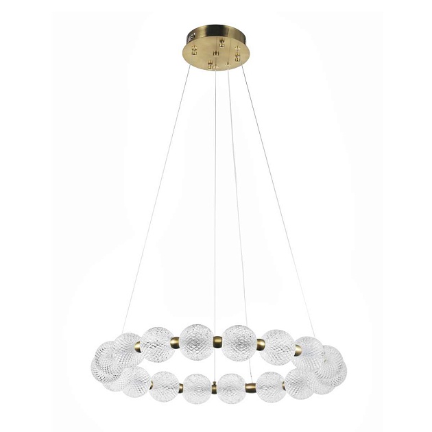 Подвесная светодиодная люстра Modelux Modestyle MS.8014.600 AB Фото № 1