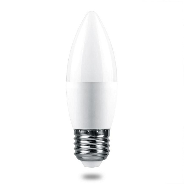 Лампа светодиодная Feron E27 6W 4000K Матовая LB-1306 38051 фото 