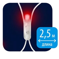 Светодиодная гирлянда Uniel занавес 220V красный ULD-N2520-240/DTA RED IP20 07940 4