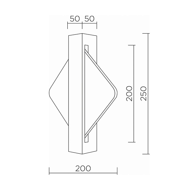 Настенный светильник LED4U L7388-250 WH изображение 4 Настенный светильник LED4U L7388-250 WH Фото № 4