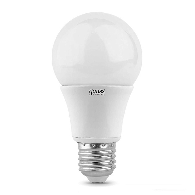 Лампа светодиодная Gauss E27 7W 4100K матовая 23227A Фото № 1