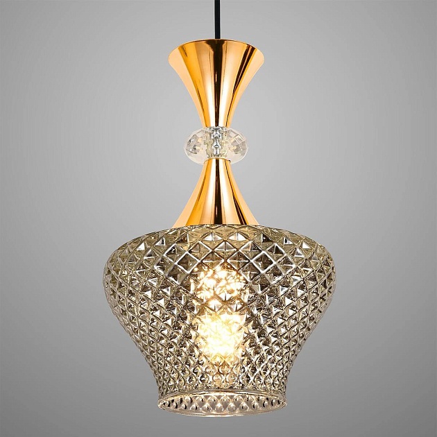 Подвесной светильник Reluce 09004-0.9-01 Smoke Фото № 2