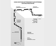 Коннектор L-образный Italline Kreator IT09-9034 black 1
