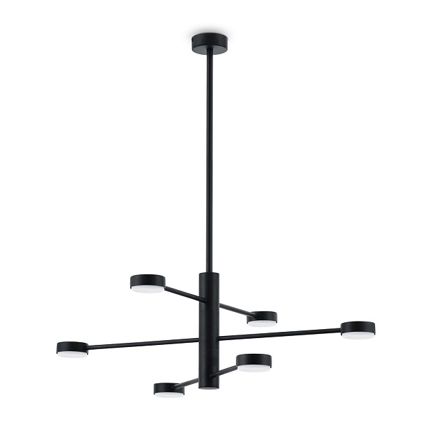 Подвесная люстра Freya Tactic FR5363CL-06B Фото № 1