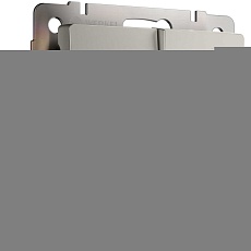 Перекрестный выключатель двухклавишный (дымчатый) W1223004/ a069460