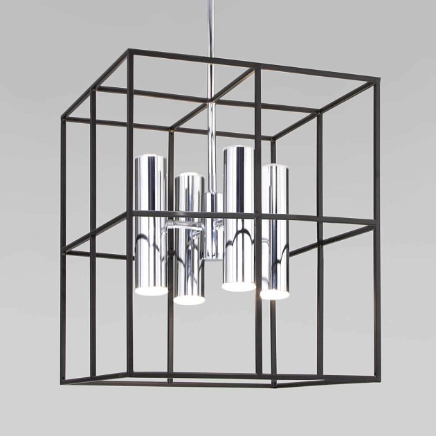 Подвесная люстра Eurosvet Adamson 70142/8 хром изображение 1 Подвесная люстра Eurosvet Adamson 70142/8 хром Фото № 1