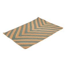 Ковер Tkano из джута с вставками зеленого цвета из коллекции Ethnic, 200х300 см TK22-DR0022 1