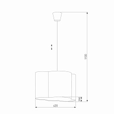 Подвесной светильник TK Lighting 3361 Cloud 2