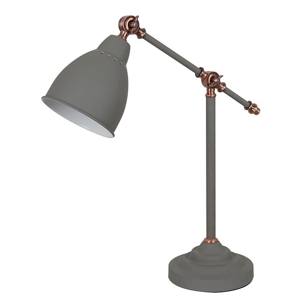 Настольная лампа Arte Lamp Braccio A2054LT-1GY Фото № 1