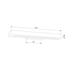 Настенный светильник TK Lighting 18919 Teo 1
