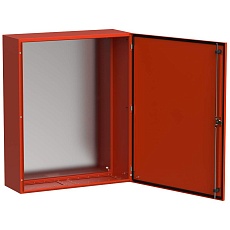 TITAN 5 Корпус металлический ЩМП-100.80.30 УХЛ1 IP66 RAL3020 красный IEK TI5-13-N-100-080-030-66