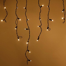 Уличная светодиодная гирлянда Ardecoled бахрома 230V теплый белый/белый ARD-Edge-Pro-5600X900-Black-240Led-Flash Warm 026034