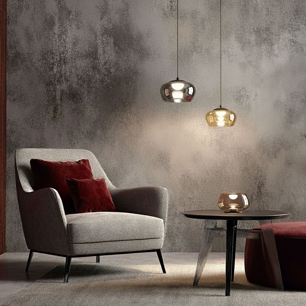 Подвесной светильник Denkirs Floa DK6742-BK+SM изображение 7 Подвесной светильник Denkirs Floa DK6742-BK+SM Фото № 7