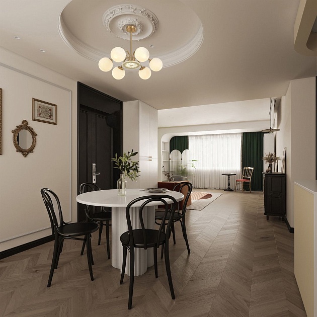 Подвесная люстра Arte Neapol71069 271069/6 GD Фото № 9