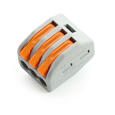 Клемма строительно-монтажная 3-проводная Stekker, LD222-413 32397 4