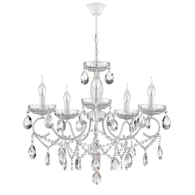 Подвесная люстра Lumion Classi Snow 8189/5 Фото № 1