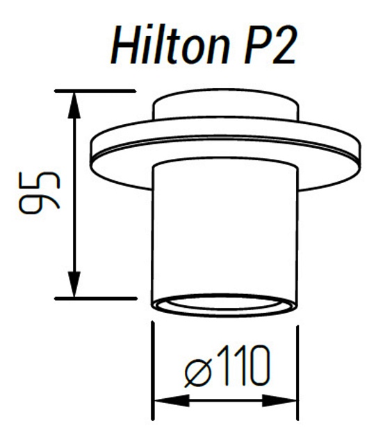 Потолочный светильник TopDecor Hilton P2 12 фото 5