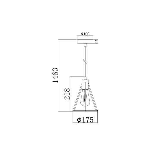Подвесной светильник Vele Luce Storm VL6136P01 Фото № 3