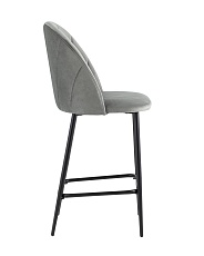 Полубарный стул Stool Group Логан велюр серый AV 413-B26-08(PP) 1