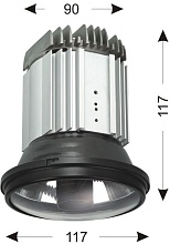 Встраиваемый светильник IMEX Cardo G12 IL.0006.0211 2