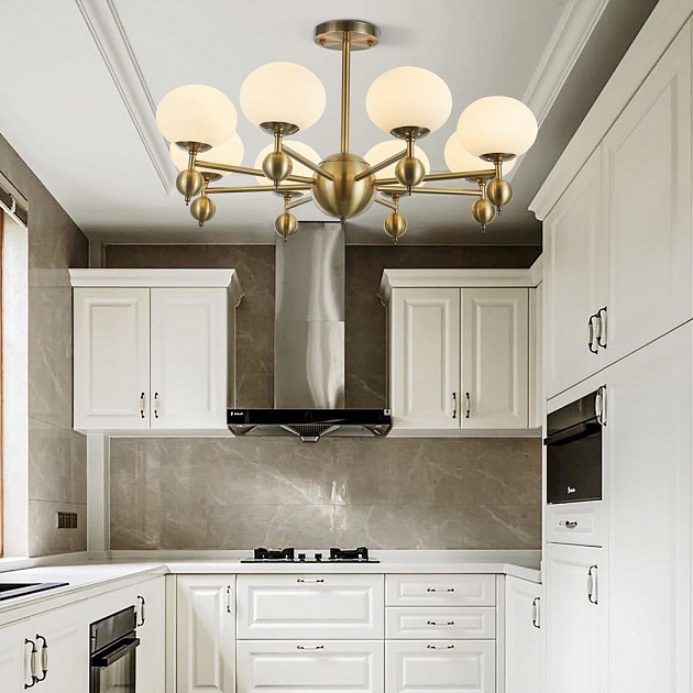 Потолочная люстра Arte Milano Neapolis70307 270307/8 GD Фото № 11