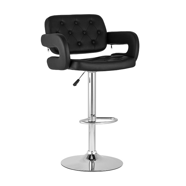 Барный стул Stool Group Бентли черный BC-V001 black изображение 1 Барный стул Stool Group Бентли черный BC-V001 black Фото № 1