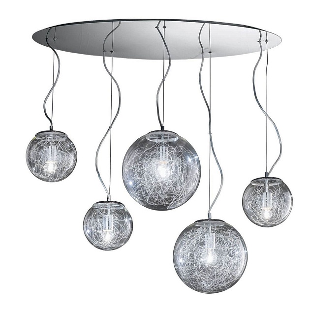 Подвесная люстра Ideal Lux Mapa Max SP5 091112 изображение 1 Подвесная люстра Ideal Lux Mapa Max SP5 091112 Фото № 1