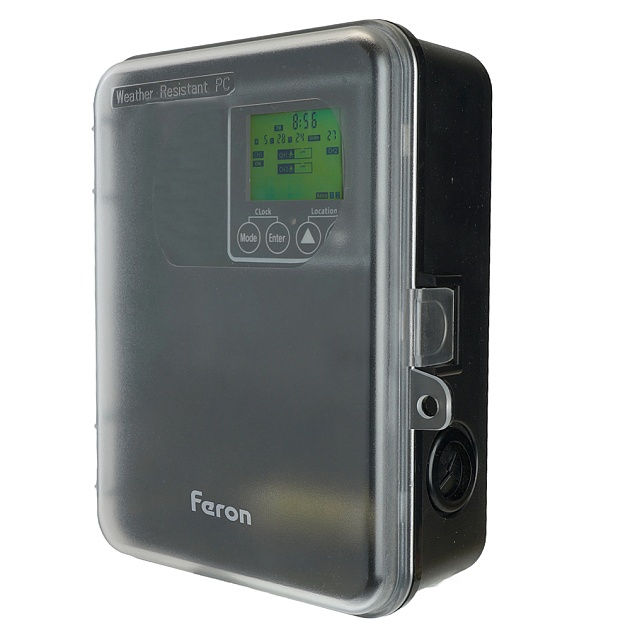 Таймер (реле времени) Feron TM101 13800W двухзонный Фото № 9