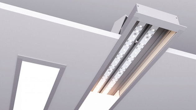 Встраиваемый светодиодный светильник Siled Linea Inner 7370037 Фото № 1
