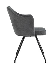 Кухонный стул Stool Group Слинг вращающийся серый шенилл DC-99005 RH309-27 3
