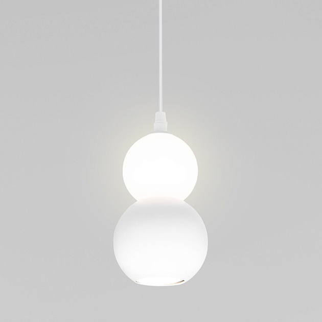 Подвесной светильник Eurosvet Polar 50250/1 LED белый Фото № 2