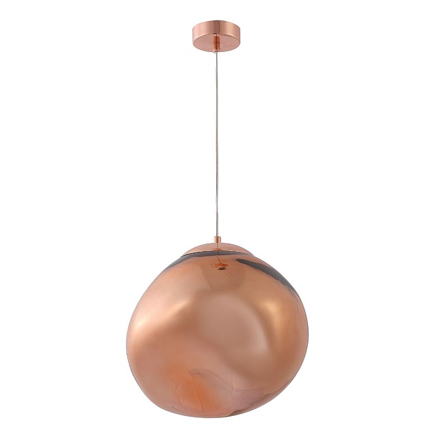 Подвесной светильник Crystal Lux Malaga SP1 D280 Cooper изображение 3 Подвесной светильник Crystal Lux Malaga SP1 D280 Cooper Фото № 3
