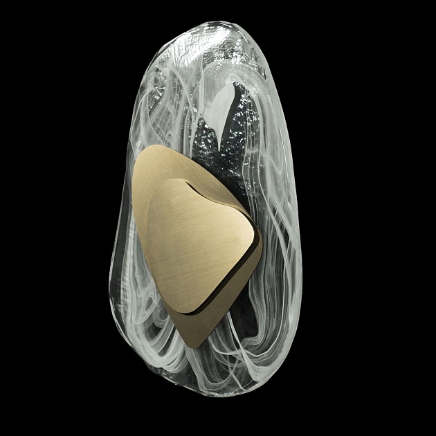 Настенный светодиодный светильник Loft IT Sunwave 10102 Gold Фото № 4