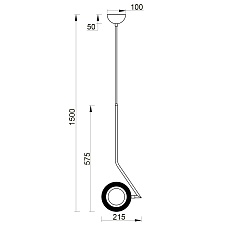 Подвесной светильник Vele Luce Margarita VL7304P21 5