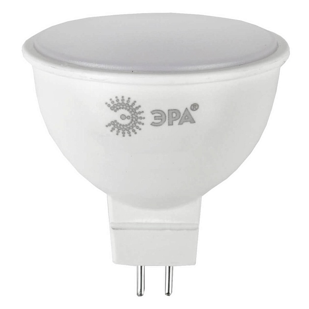 Лампа светодиодная ЭРА GU5.3 12W 4000K матовая LED MR16-12W-840-GU5.3 Б0040888 фото 
