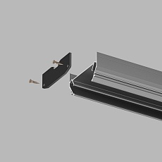 Торцевая заглушка для профиля TR3050-AL Denkirs Solid Light TR3052-AL 3