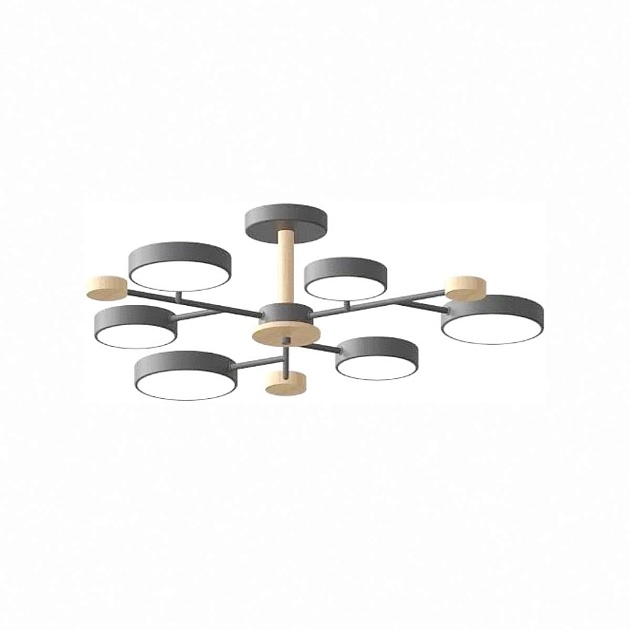 Потолочный cветильник LED4U L3214-750 GR Фото № 1