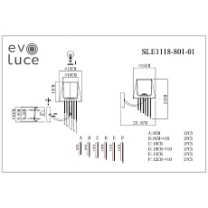 Бра Evoluce Alluria SLE1118-801-01 1