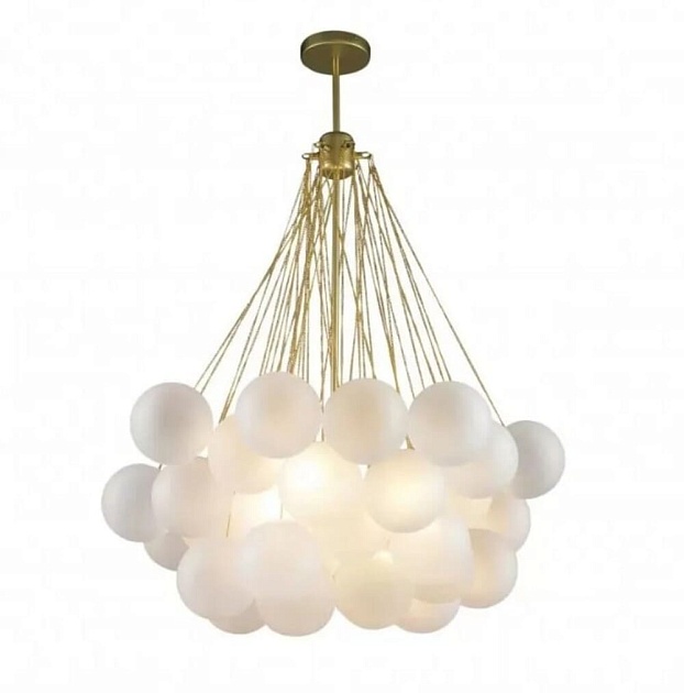 Подвесная люстра iLamp Globe 10099P/3-D800 GL-WH Фото № 1