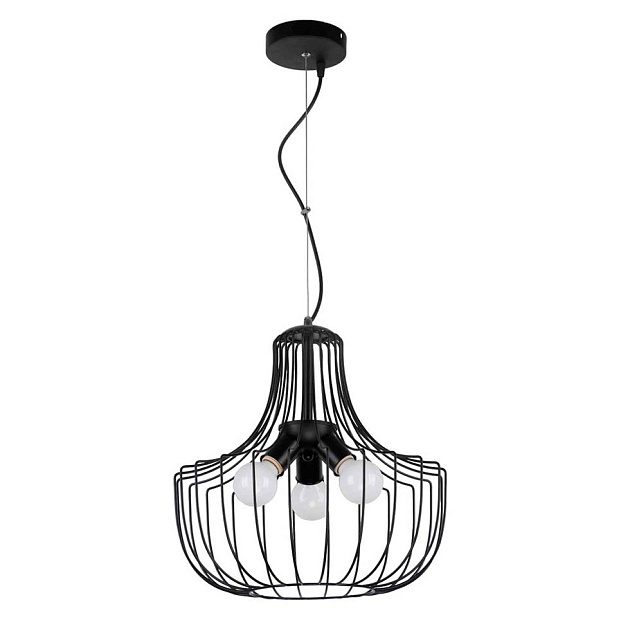 Подвесной светильник ЭкономСвет 10287/3BK BK изображение 1 Подвесной светильник ЭкономСвет 10287/3BK BK Фото № 1